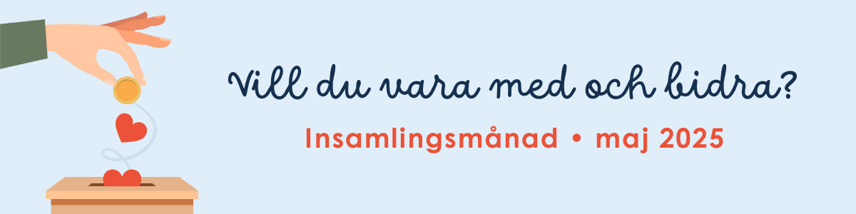 Insamling maj 2025_banner veckobrev
