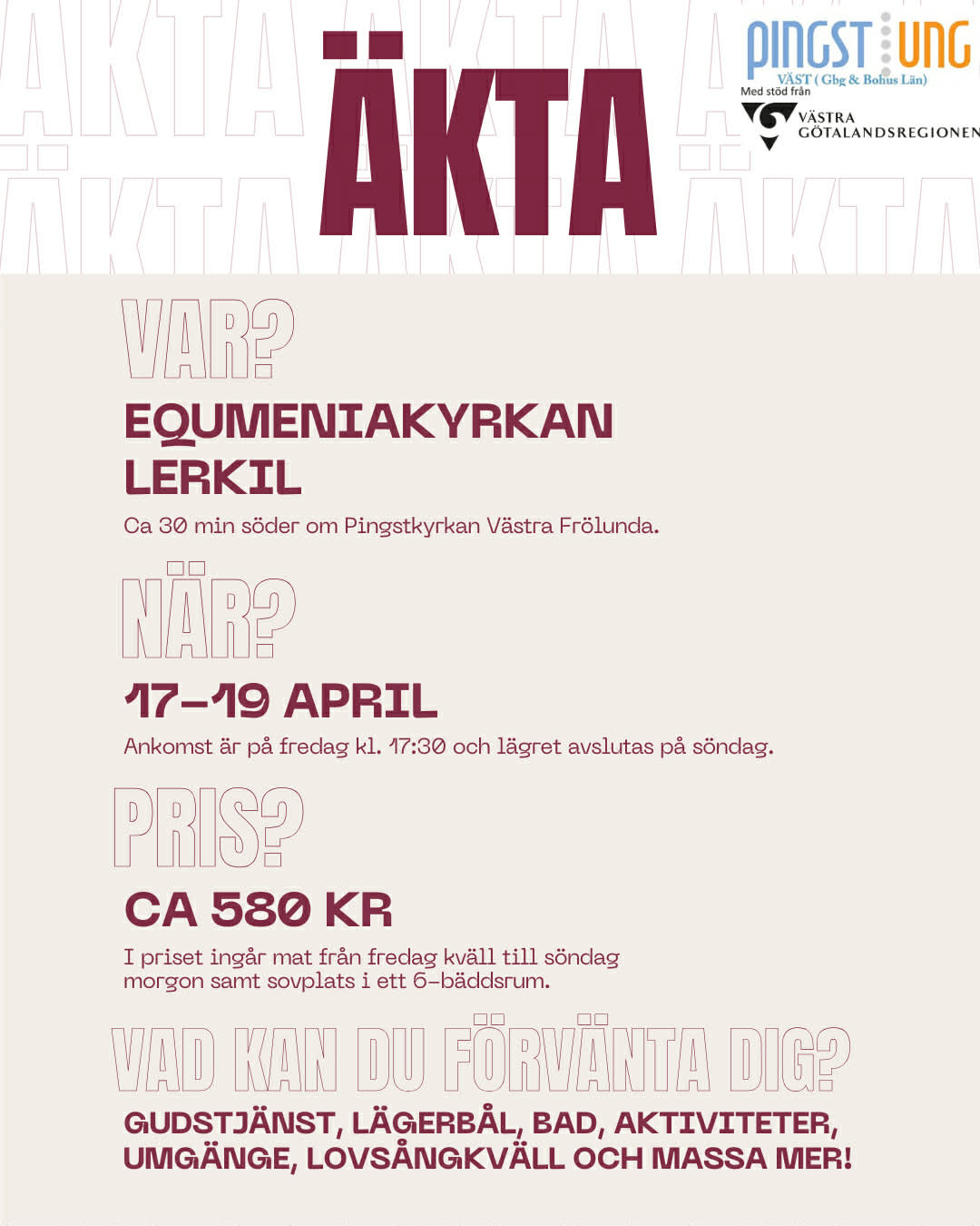 unga vuxna-läger 2026